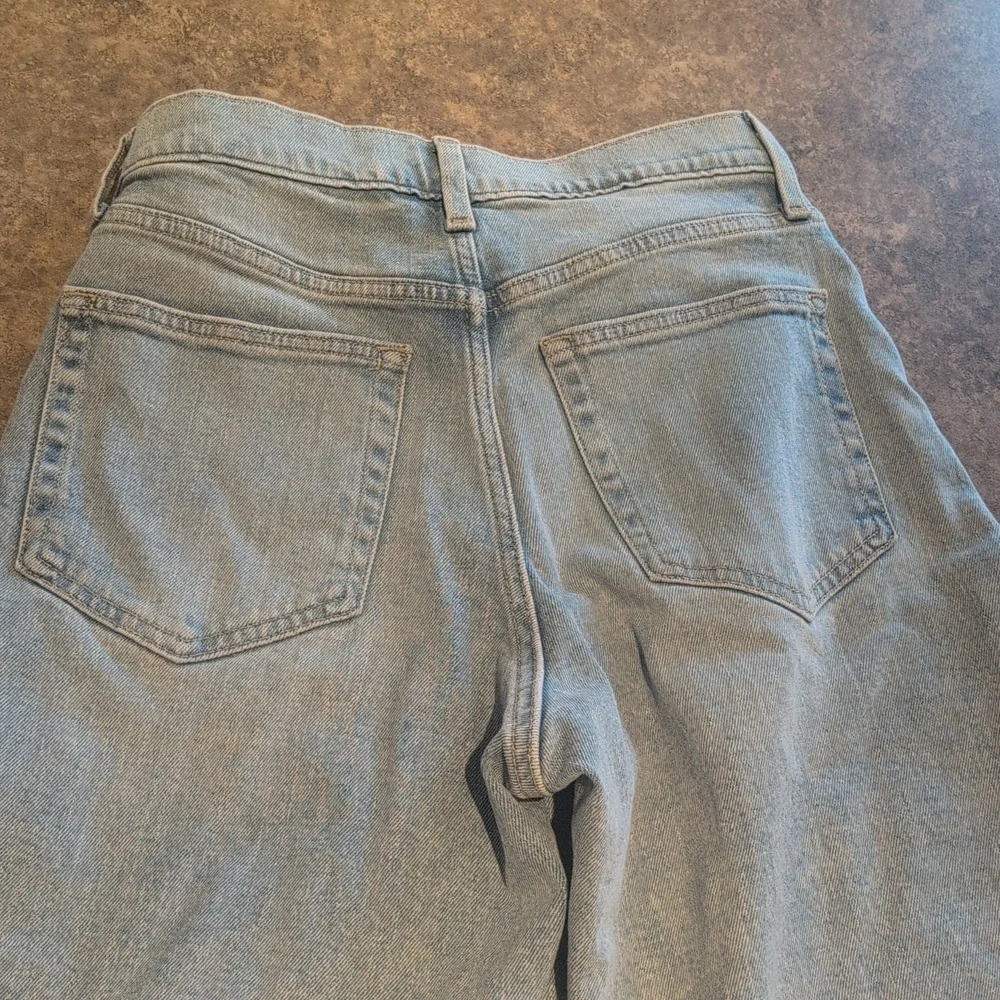 Gap High Rise Stride Wide Leg Jeans - Picture 4 of 5